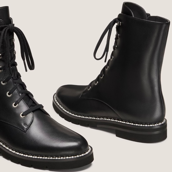 Stuart Weitzman Lace Up Bootie - Picture 3 of 4